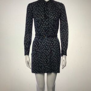 Diane von Furstenberg silk mini dress.
